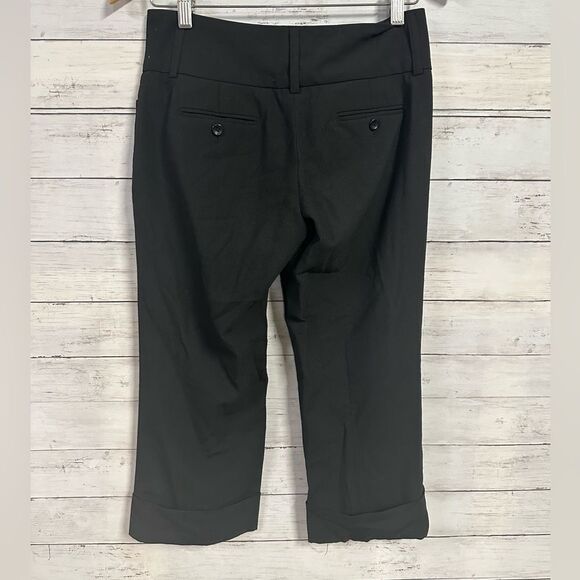 Express Black Editor Cropped Pants - Picture 2 of 5